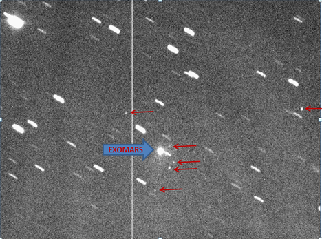 Imagens da sonda ExoMars