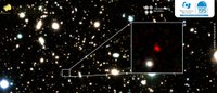 O que é a galáxia mais distante observada? Buraco negro supermassivo ou um super berçário estelar?