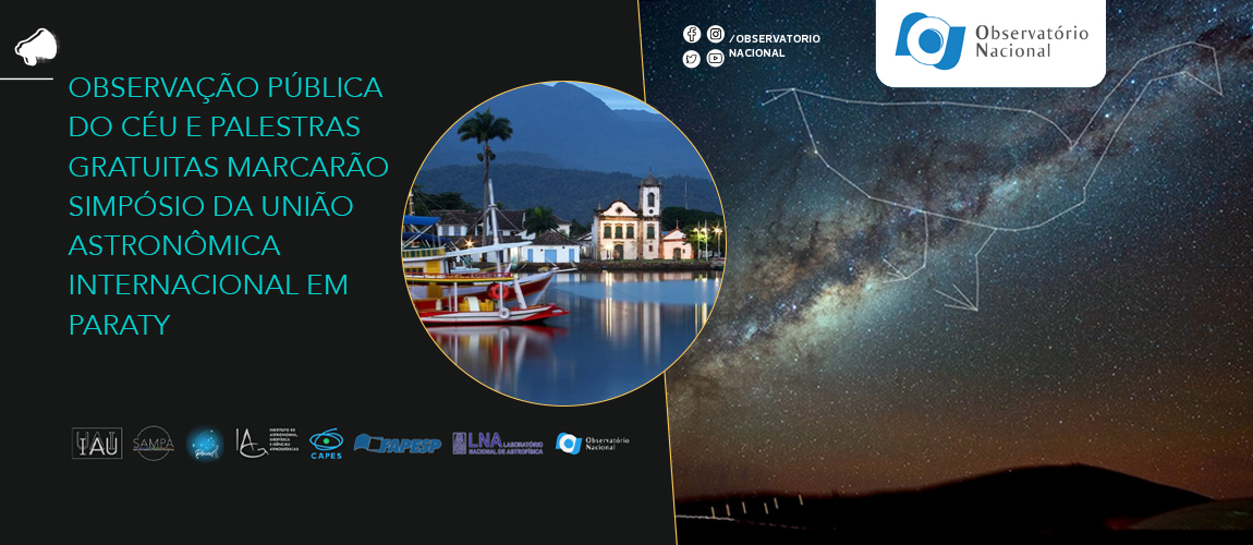 O Simpósio IAU 395 é organizado por Instituto de Astronomia, Geofísica e Ciências Atmosféricas (IAG/USP), Laboratório Nacional de Astrofísica (LNA/MCTI) e Observatório Nacional (ON/MCTI).