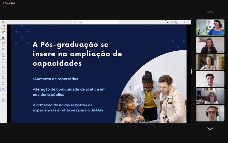 Terceira turma de pós-graduação em Ouvidoria tem início com aula inaugural