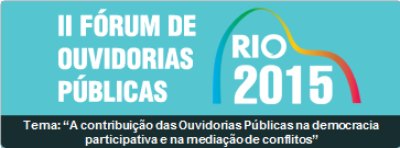 Banner do 2º Fórum de Ouvidorias Públicas