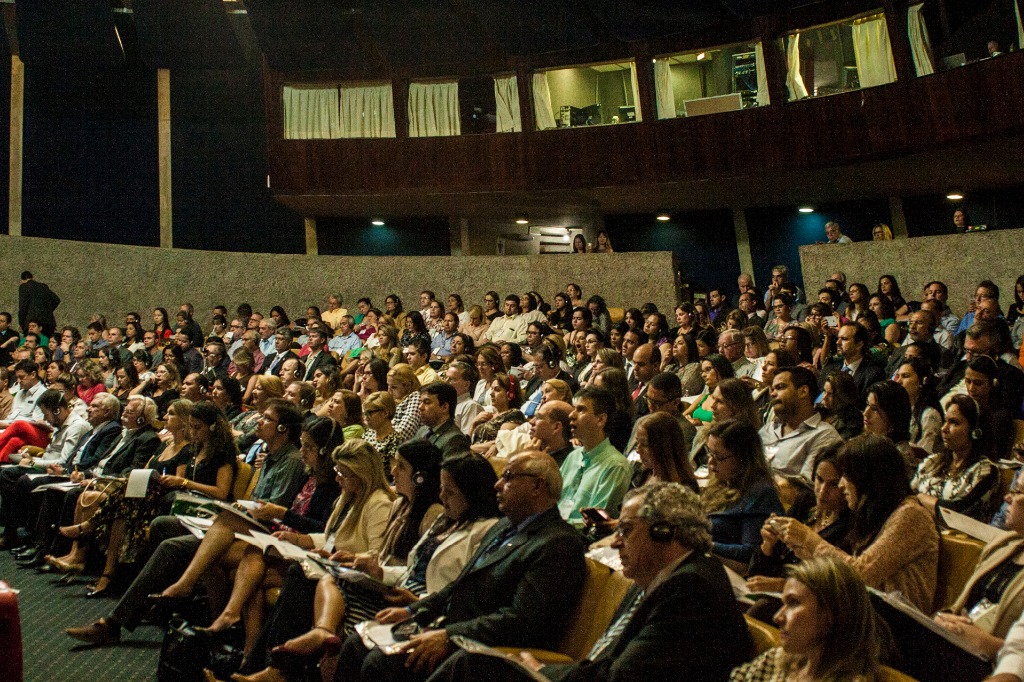 Público no auditório do Seminário Interamericano de Transparência e Acesso à Informação 