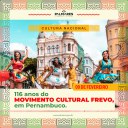 116 anos do movimento Cultural Frevo, em Pernambuco.