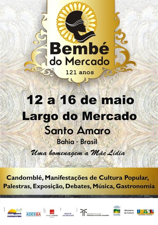 Bembé do Mercado homenageia Mãe Lídia