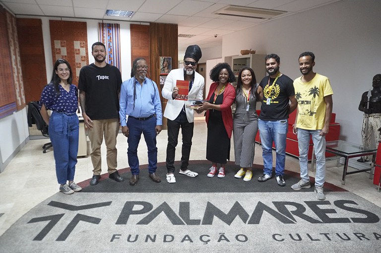 Carlinhos Brown agita a Fundação Cultural Palmares