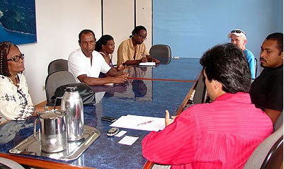 Diretora da Fundação Cultural Palmares participa de reunião em Ubatuba