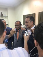 Erivaldo Oliveira se encontra com governador do Amapá