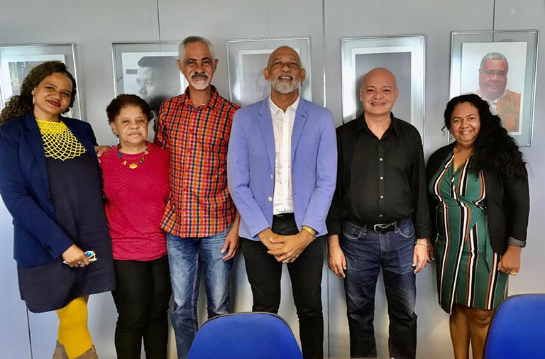 FUNDAÇÃO CULTURAL PALMARES RECEBE INTEGRANTES DO MINSTÉRIO DA CULTURA