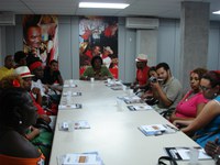 Grupo Umoja visita Fundação Cultural Palmares