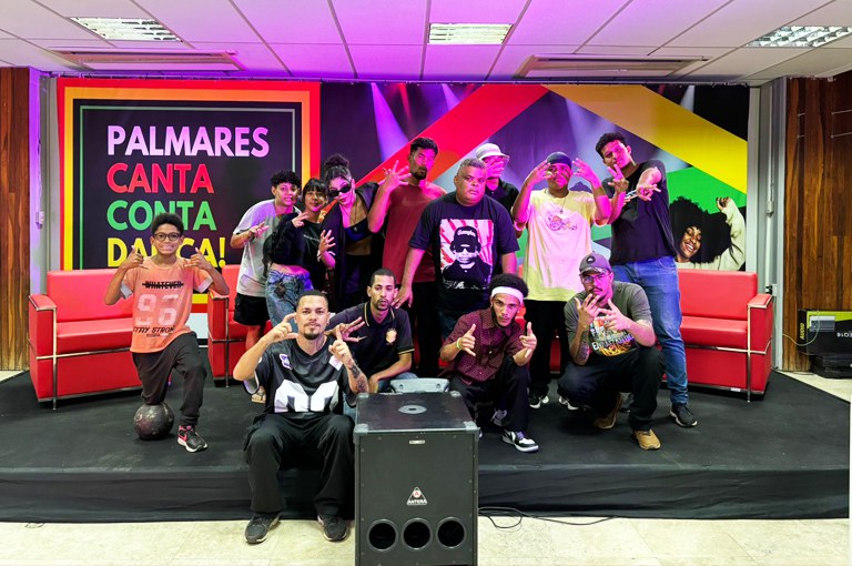 Hip-hop agitou a Fundação Palmares nesta sexta (18)