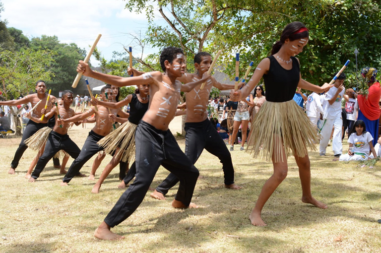 As performances foram algumas das muitas atrações do 20 novembro no Parque Memorial