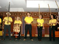 PALMARES 18 ANOS: Orquestra de Berimbaus encanta público na abertura oficial