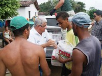 Palmares presta solidariedade aos quilombolas atingidos pela chuva