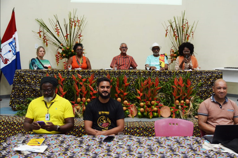 O diretor Nelson Mendes (C) coordenou os trabalhos da comissão