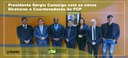 Presidente Sérgio Camargo com os novos Diretores e Coordenadores da FCP