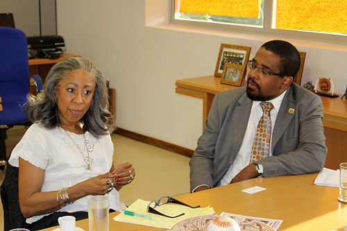 Representante da União Africana visita a Fundação Cultural Palmares