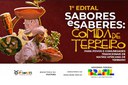 Sai resultado final das propostas do edital Sabores e Saberes!