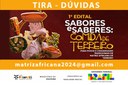 Saiba como esclarecer dúvidas sobre o edital Sabores e Saberes!