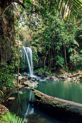 Os recursos hídricos são uma das riquezas do local, compondo um cenário espetacular