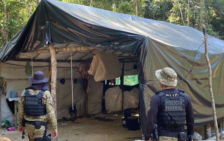 PF, IBAMA e ICMBio desmontam garimpos ilegais no Parque Nacional do ...