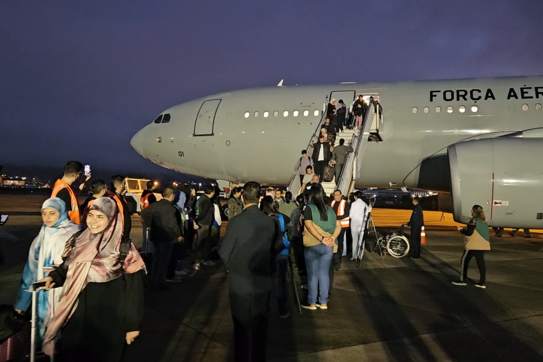 Operation Cedar Roots successfully repatriates more than 2,000 Brazilian nationals and their families from Lebanon