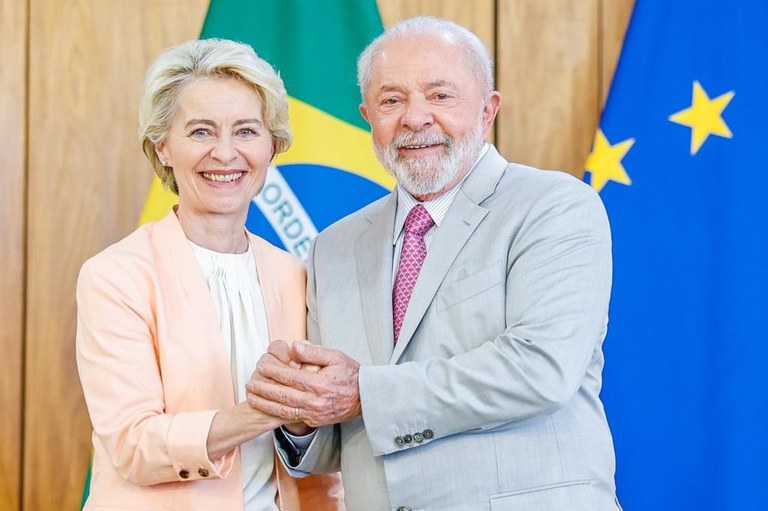 Lula and Ursula von der Leyen