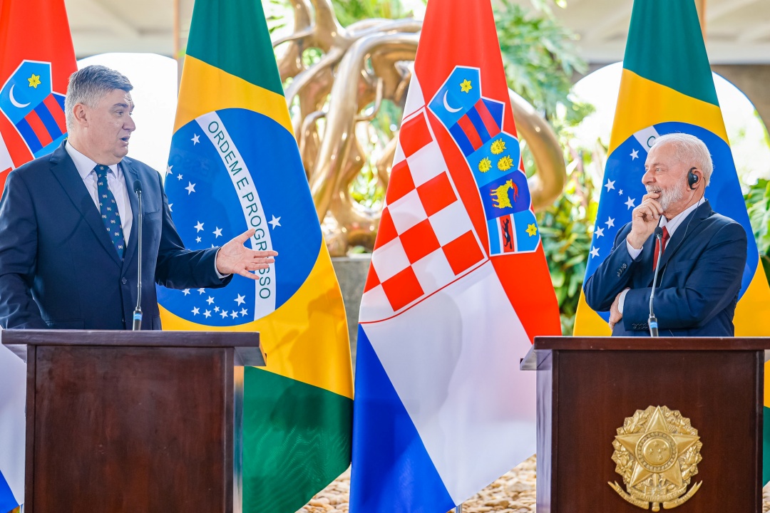 President Lula meets with President of Croatia, Zoran Milanović