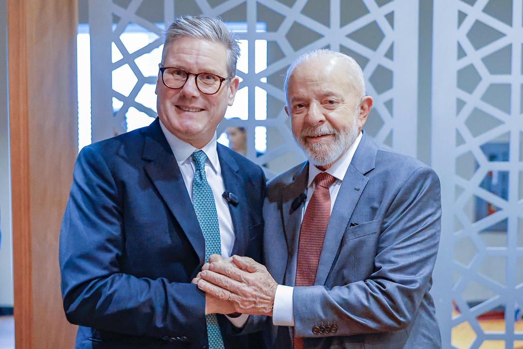 Agenda included current political scenario, energy transition, Brazilian priorities ahead of G20 Summit, invitation from Lula to Starmer for official visit to Brazil