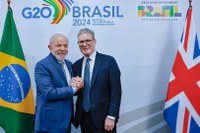 President Lula Meets British Prime Minister Keir Starmer