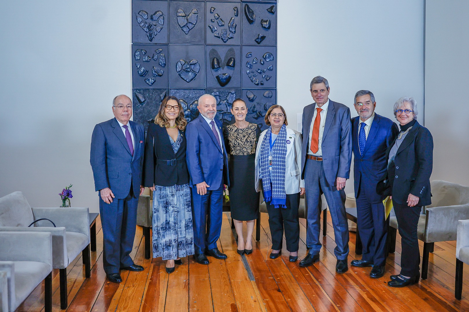 Reunión con la presidenta electa de México, Claudia Sheinbaum