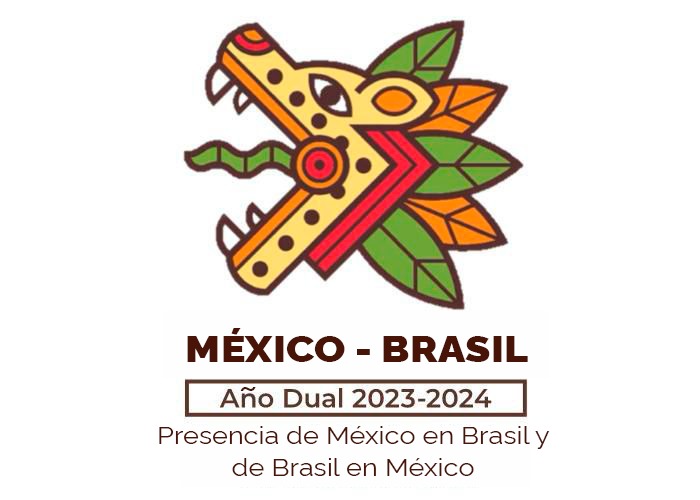 Logo del Año Dual México-Brasil