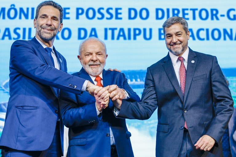 Lula, Enio e Mario Abdo