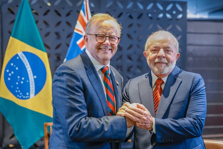 Presidente Lula y el primer ministro de Australia, Anthony Albanese