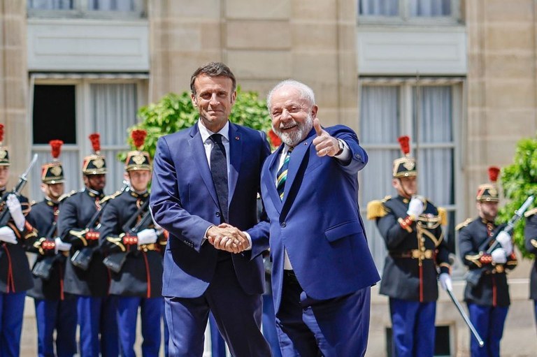 Lula e Macron