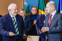 Lula y Olaf Scholz defienden una transición ecológica con justicia social