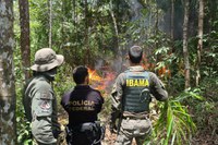 Operaciones en Tierra Yanomami ya ha destruido 78 motores de mineros ilegales en 2024