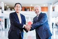 Brasil y Japón firman 38 acuerdos durante la visita del primer ministro Fumio Kishida a Brasilia