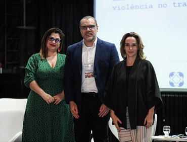 Caroline Proner participou de painel durante o evento (Foto: Arquivo Finep)