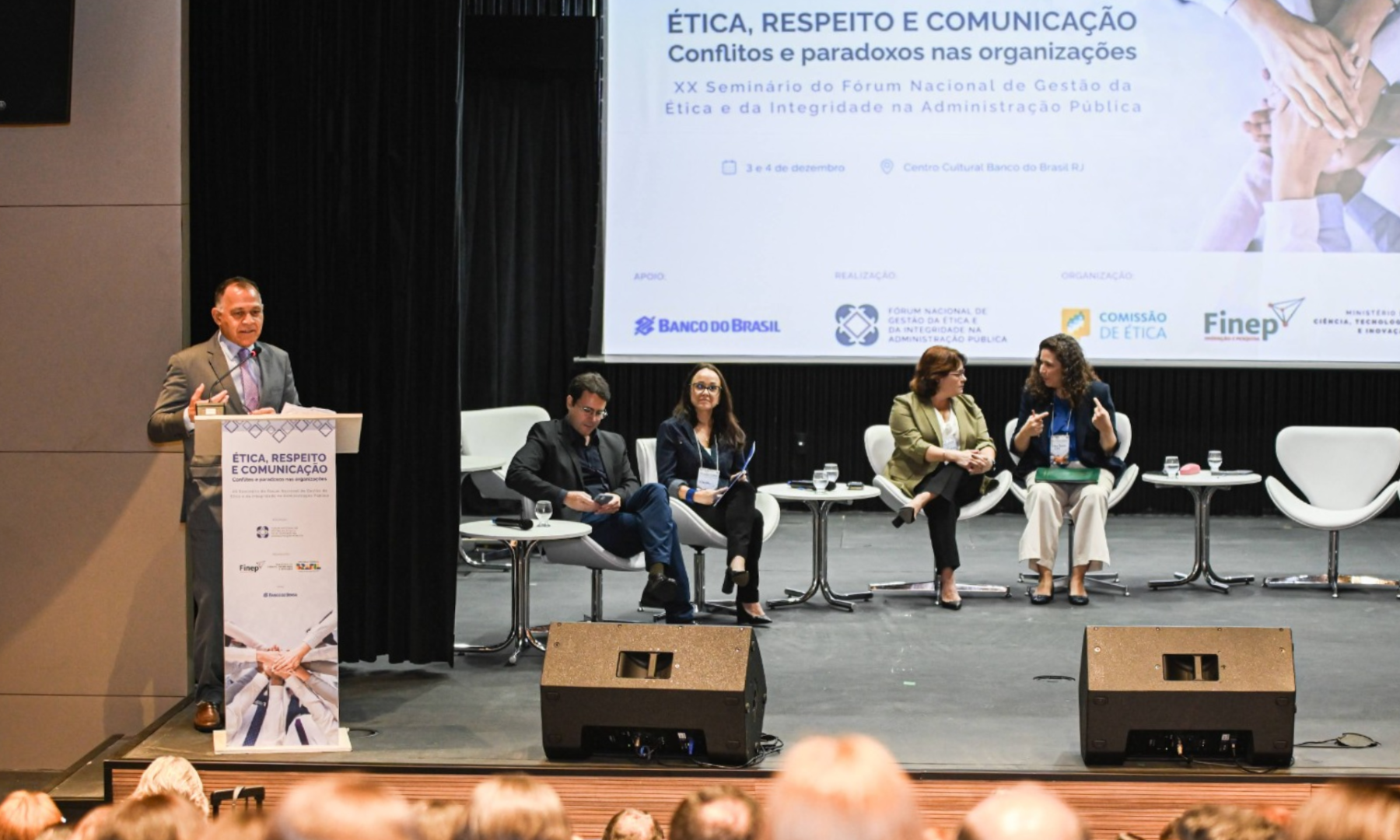 CEP é representada durante o XX Seminário do Fórum Nacional de Gestão da Ética e da Integridade na Administração Pública