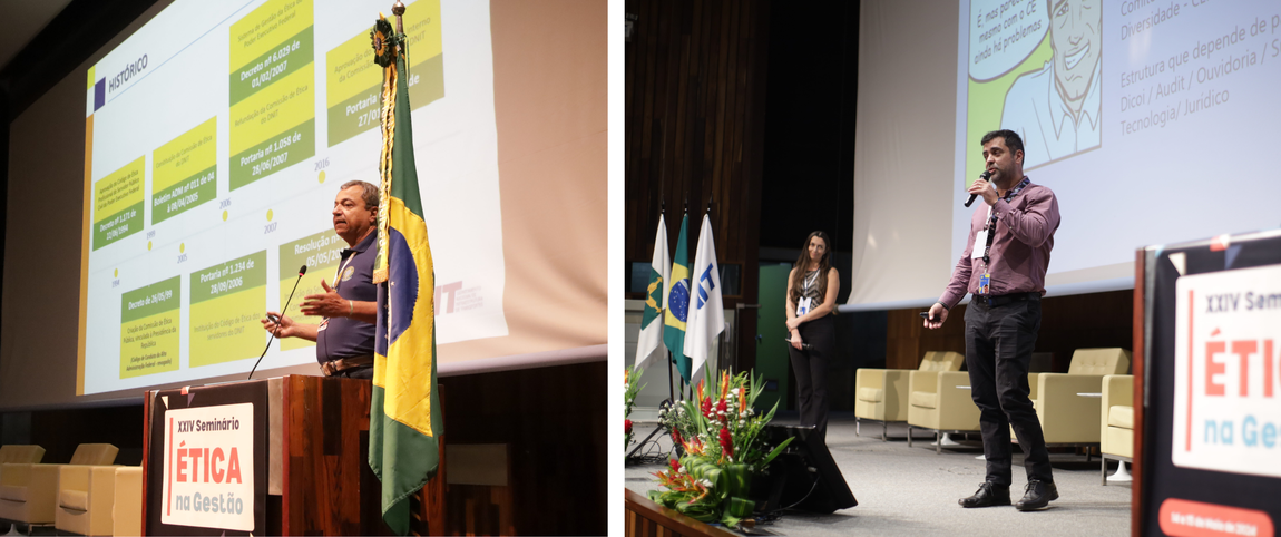 Apresentações das Comissões de Ética do DNIT e do Banco do Brasil