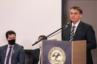 Bolsonaro participa da 22ª Semana Nacional de Políticas Sobre Drogas