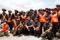 No Maranhão, Presidente Bolsonaro visita obras e inaugura empreendimento