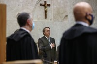 Presidente Bolsonaro participa de solenidade de posse de novo ministro do STF