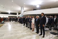 Presidente participa de Ação de Graças no Palácio do Planalto