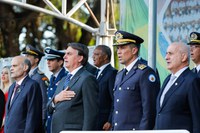 Presidente Jair Bolsonaro participa de cerimônia de formatura militar da PMDF