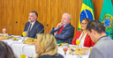 Café da manhã com imprensa e presidente Lula