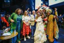 Margareth Menezes, Janja da Silva, Lula e artistas na Concha Acústica