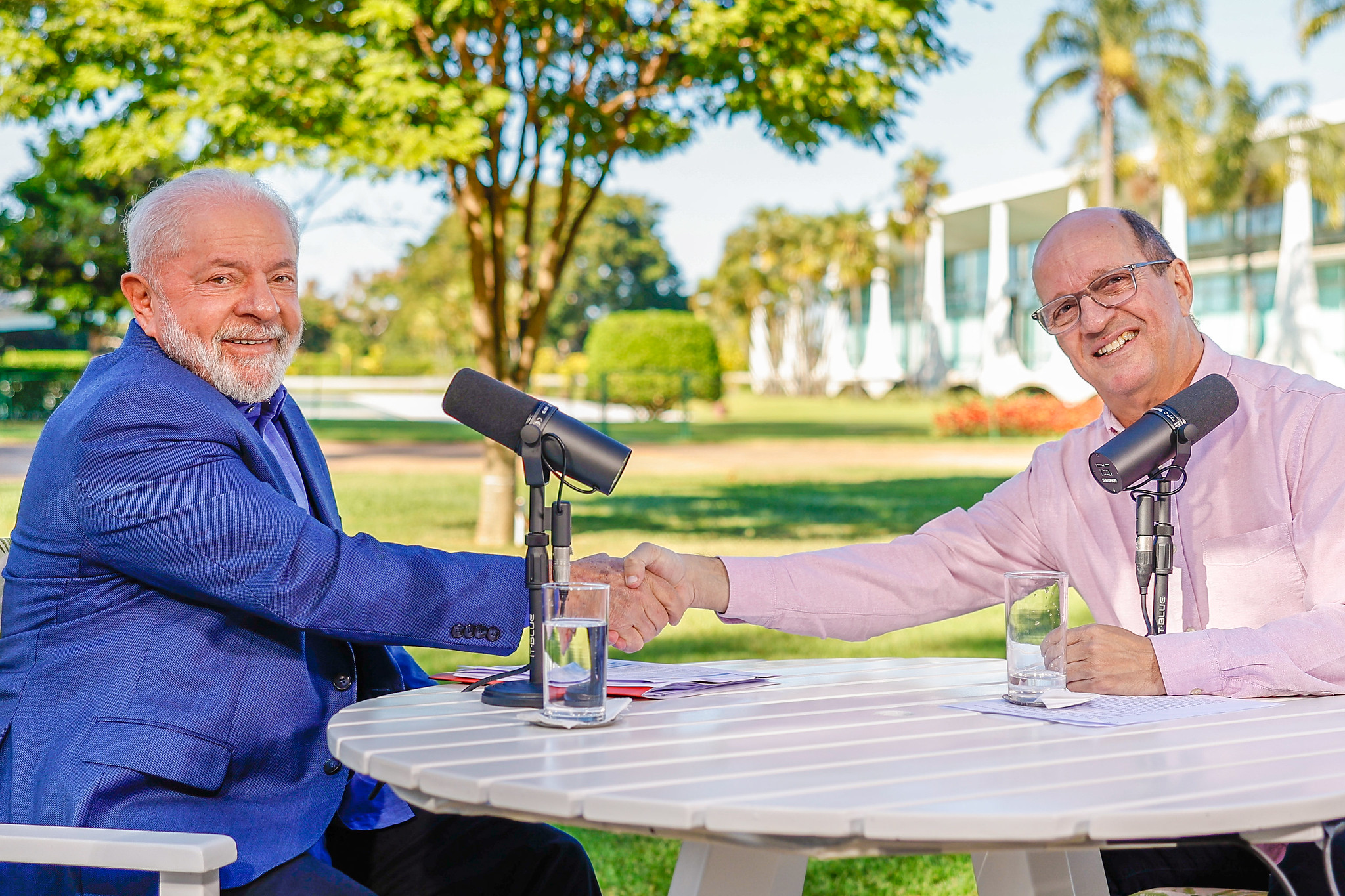 Lula e Papa Francisco — Planalto