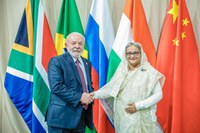 Presidente Lula se encontra com primeira-ministra de Bangladesh na África do Sul