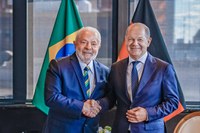 Lula e Olaf Scholz discutem acordo entre Mercosul e União Europeia em Nova York